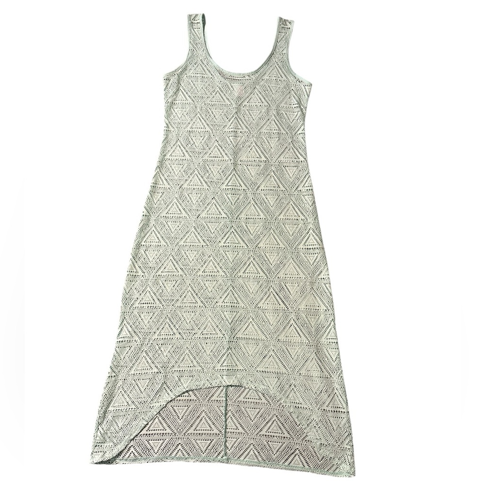 Xhilaration Mint Green Crochet Dress